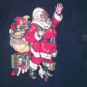 Hand designed Santa sweatshirt